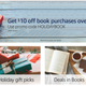 $10 off any $25 physical book order, promo code HOLIDAYBOOK